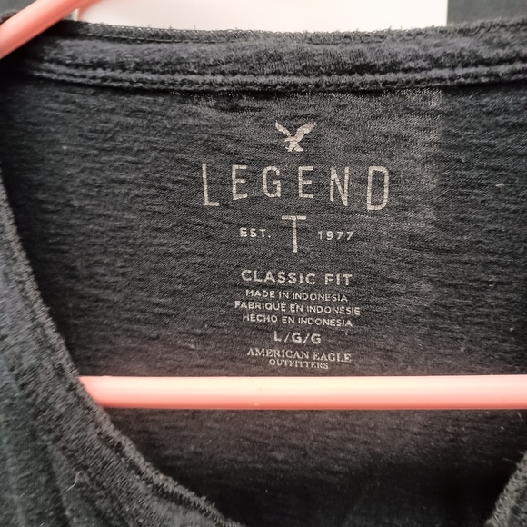 Men's Black T-Shirt - Picture 3 of 11